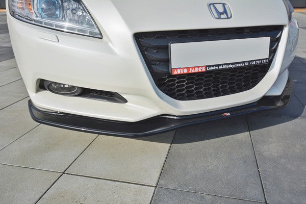 Maxton Front Splitter V.1 Honda Cr-Z  - Gloss Black