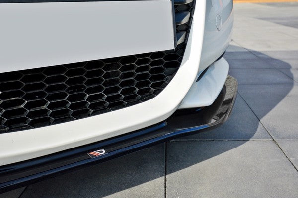Maxton Front Splitter V.1 Honda Cr-Z  - Gloss Black