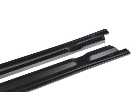 Maxton Side Skirts Diffusers Nissan Gt-R Preface Coupe (R35-Series)  - Gloss Black