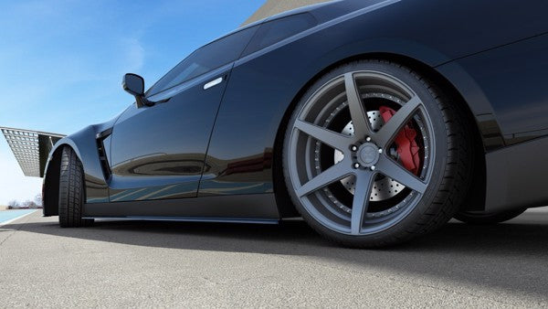 Maxton Side Skirts Diffusers Nissan Gt-R Preface Coupe (R35-Series)  - Gloss Black
