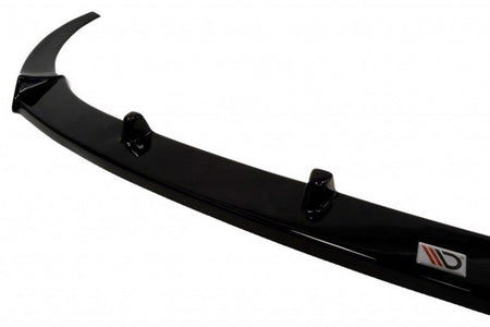 Maxton Front Splitter Opel Corsa E Opc/Vxr Nurburg - Gloss Black