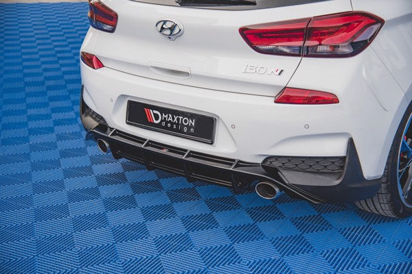 Maxton Rear Valance V.3 Hyundai I30 N Mk3 Hatchback - Gloss Black