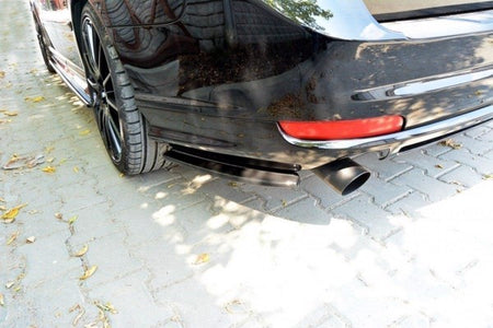 Maxton Rear Side Splitters Volvo V50F R-Design - Gloss Black