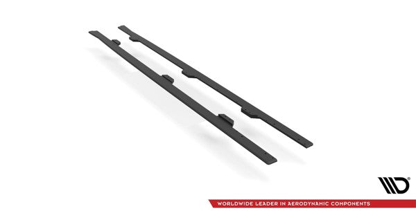 Maxton Street Pro Side Skirts Diffusers BMW 4 M-Pack G22 - Black