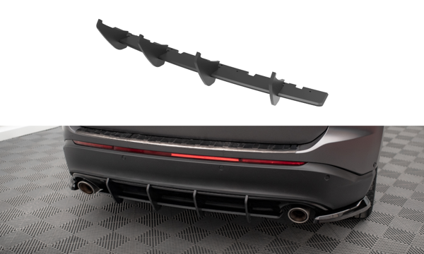 Maxton Street Pro Rear Diffuser Ford Edge Mk2 - Black