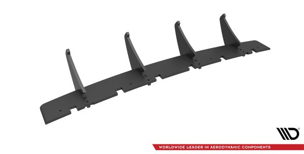 Maxton Street Pro Rear Diffuser Ford Edge Mk2 - Black
