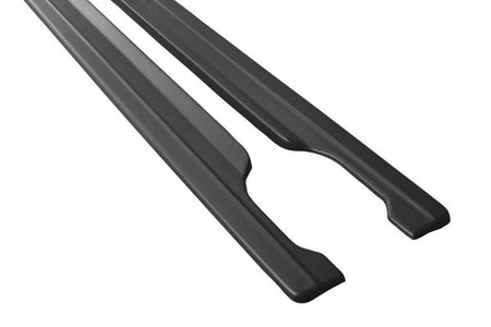 Maxton Side Skirts Diffusers Mercedes C-Class C205 63Amg Coupe - Gloss Black