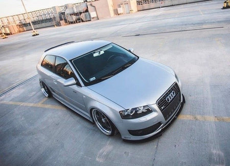 Maxton Front Splitter Audi S3 8P - Gloss Black