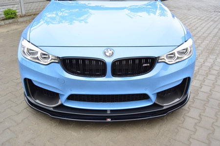 Maxton Front Splitter  BMW M4 F82 M-Performance - Gloss Black