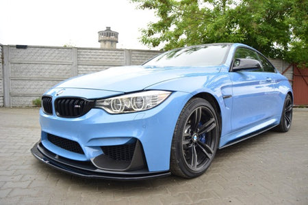 Maxton Front Splitter  BMW M4 F82 M-Performance - Gloss Black