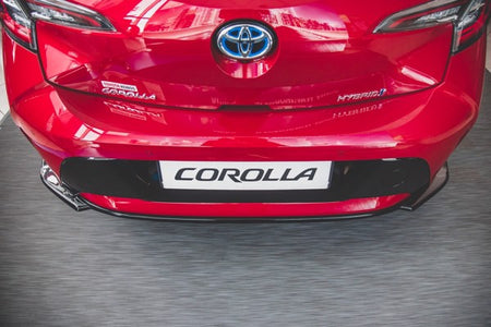 Maxton Central Rear Splitter Toyota Corolla Xii Hatchback - Gloss Black