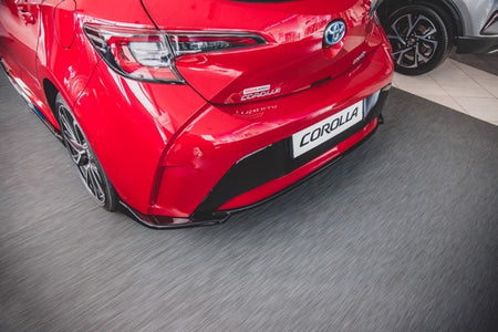 Maxton Central Rear Splitter Toyota Corolla Xii Hatchback - Gloss Black