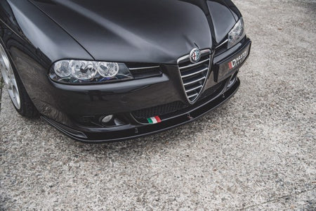 Maxton Front Splitter Alfa Romeo 156 Facelift - Gloss Black