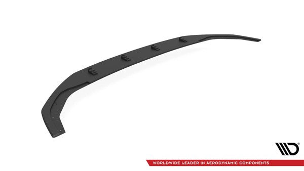Maxton Street Pro Front Splitter Volkswagen Golf R Mk8 - Black