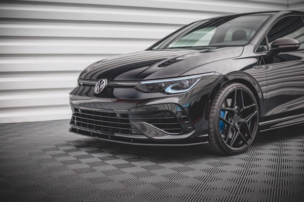 Maxton Street Pro Front Splitter Volkswagen Golf R Mk8 - Black