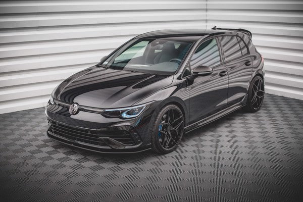 Maxton Street Pro Front Splitter Volkswagen Golf R Mk8 - Black