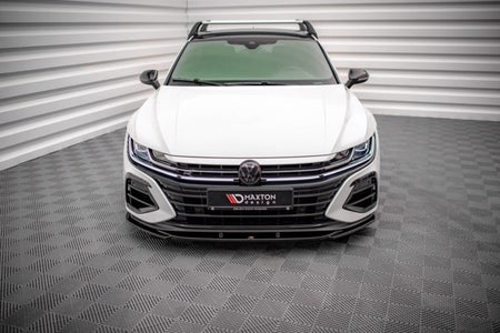 Maxton Front Splitter V.1 Volkswagen Arteon R - Gloss Black