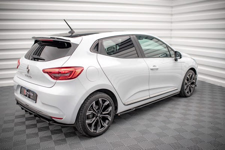 Maxton Side Skirts Diffusers Renault Clio Mk5 - Gloss Black