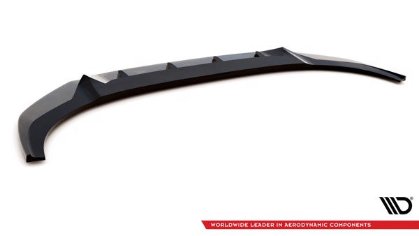Maxton Front Splitter V.2 Audi RSQ8 Mk1 - Gloss Black