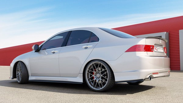 Maxton Side Skirts Diffusers Honda Accord VIi Type-S - Gloss Black