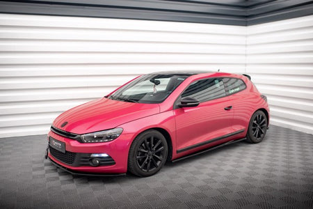 Maxton Side Skirts Diffusers Volkswagen Scirocco Mk3 - Gloss Black