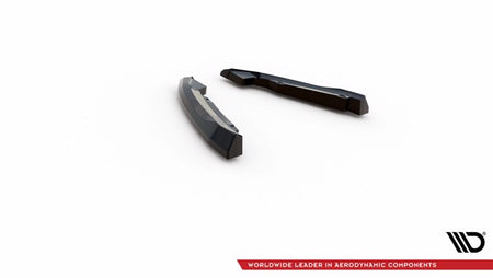 Maxton Rear Side Splitters V.1 Ford Edge Mk2 - Gloss Black