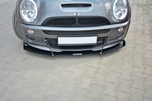 Maxton Front Racing Splitter Mini R53 Cooper S Jcw