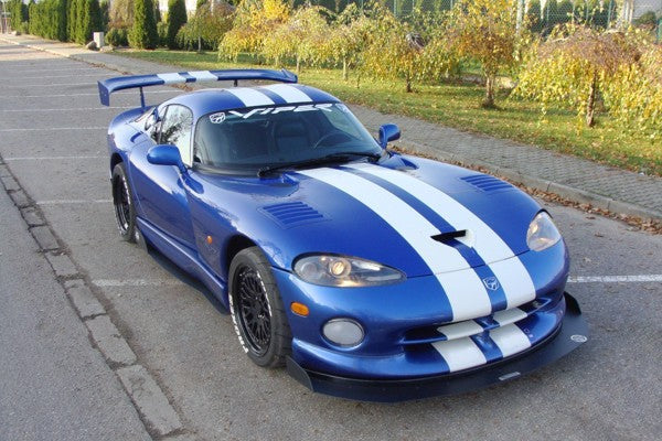 Maxton Front Racing Splitter Dodge VIper Gts - ABS+Gloss Black