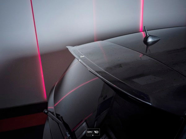 Maxton Spoiler Extension BMW 1 E81/ E87 Facelift (Aero Spoiler) - Gloss Black