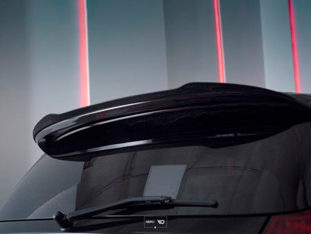 Maxton Spoiler Extension BMW 1 E81/ E87 Facelift (Aero Spoiler) - Gloss Black