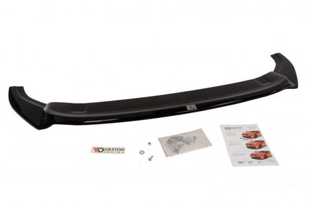 Maxton Front Splitter V.2 VW Golf 7 R / R-Line - Gloss Black