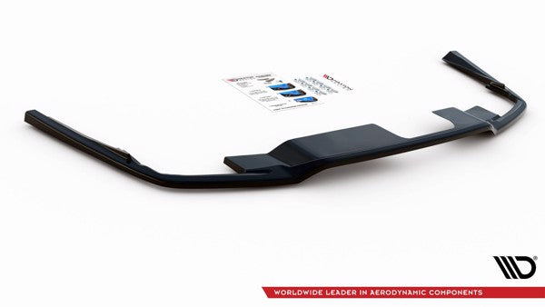 Maxton Central Rear Splitter Volvo S60/V60 R-Design Mk3 - Gloss Black