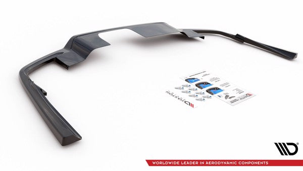 Maxton Central Rear Splitter Volvo S60/V60 R-Design Mk3 - Gloss Black
