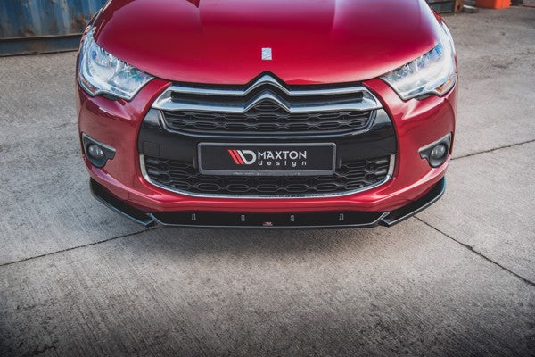 Maxton Front Splitter Citroen DS4 - Gloss Black