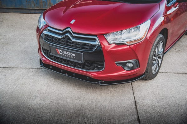 Maxton Front Splitter Citroen DS4 - Gloss Black