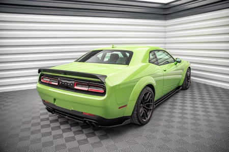Maxton Rear Side Splitters Dodge Challenger Srt Demon Mk3 - Gloss Black
