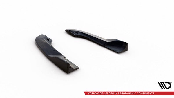 Maxton Rear Side Splitters Dodge Challenger Srt Demon Mk3 - Gloss Black