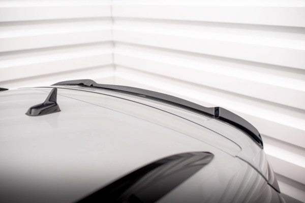 Maxton Spoiler Cap Skoda Karoq Sportline Mk1 Facelift - Gloss Black