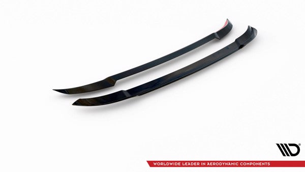 Maxton Spoiler Cap Skoda Karoq Sportline Mk1 Facelift - Gloss Black