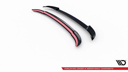 Maxton Spoiler Cap Skoda Karoq Sportline Mk1 Facelift - Gloss Black