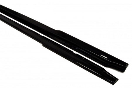 Maxton Side Skirts Diffusers Renault Megane Ii RS - Gloss Black