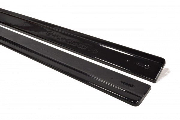 Maxton Side Skirts Diffusers Alfa Romeo 147 Gta - Gloss Black