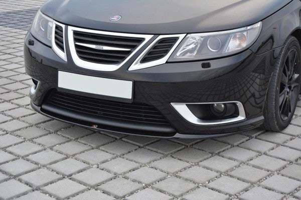 Maxton Splitter Przedni Saab 9-3 Aero Mk2 Facelift - Gloss Black