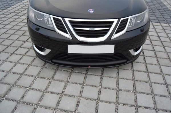 Maxton Splitter Przedni Saab 9-3 Aero Mk2 Facelift - Gloss Black