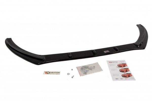 Maxton Front Splitter VW Polo Mkv - Gloss Black