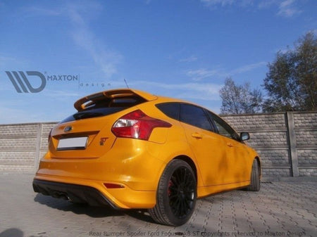 Maxton Rear Valance Ford Focus St Mk3 (RS Look) - Gloss Black