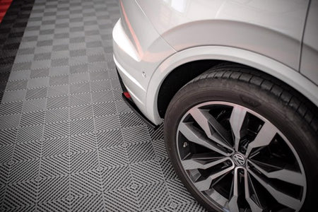 Maxton Rear Side Splitters Volkswagen Touareg R-Line Mk3 - Gloss Black