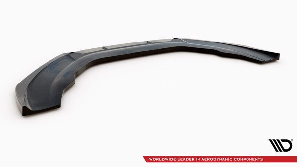 Maxton Front Splitter Audi A6 RS6 Look C7 - Gloss Black