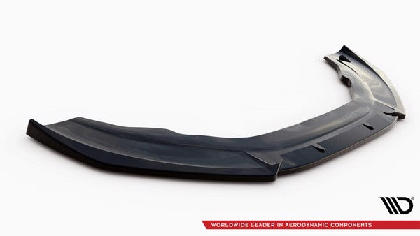 Maxton Front Splitter Audi A6 RS6 Look C7 - Gloss Black