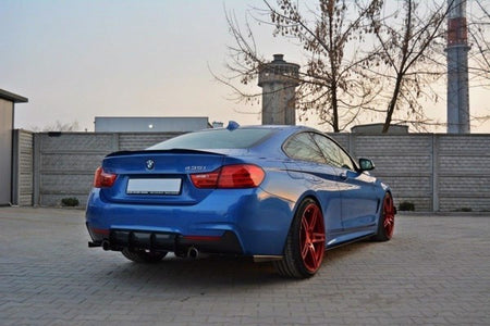 Maxton Rear Diffuser & Rear Side Splitters For BMW 4 F32 M-Pack